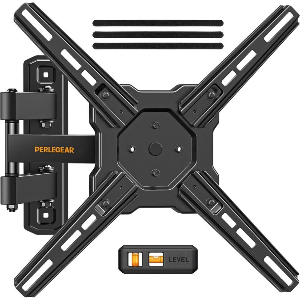 Full Motion TV Wall Mount for Most 26–50 Inch TVs, Max VESA 300 x 300mm, TV Moni